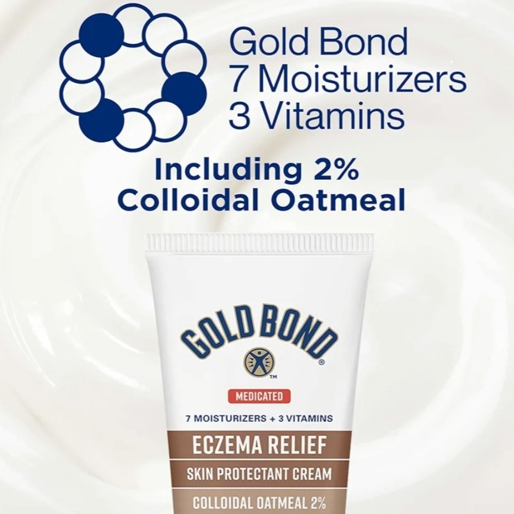Gold Bond 8 oz Medicated Eczema Relief skin protection  for extremely dry skin - Picture 4 of 10